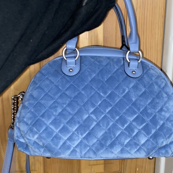Juicy Couture Blue Quilted Handbag - Picture 2 of 2